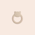 Bear Teether Vanilla Light Toffee 100% food-grade silicone 6+ months