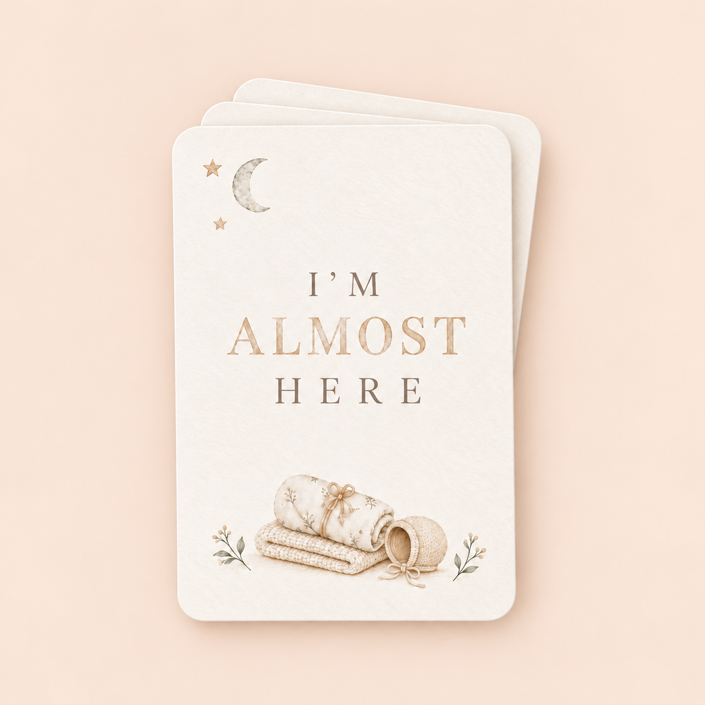Milestones Cards 23 Cards I'm Almost Here 